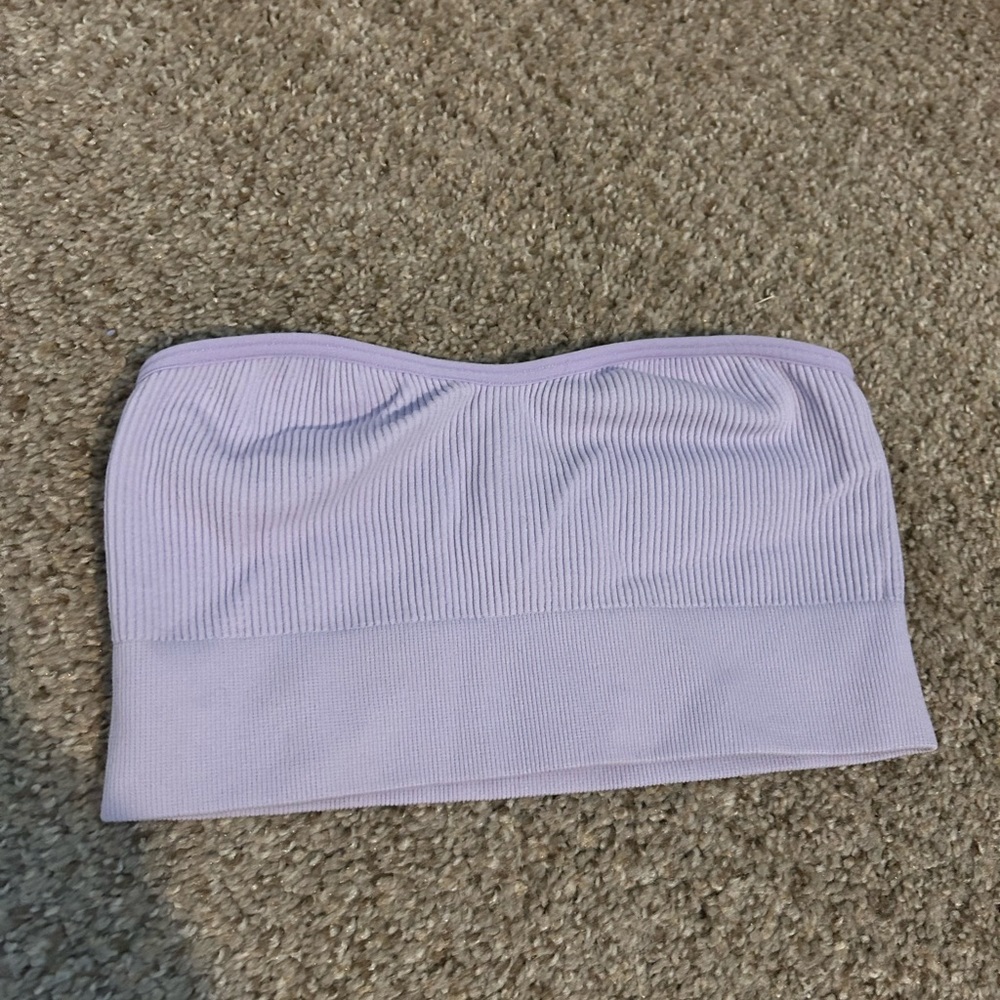 Purple tube top